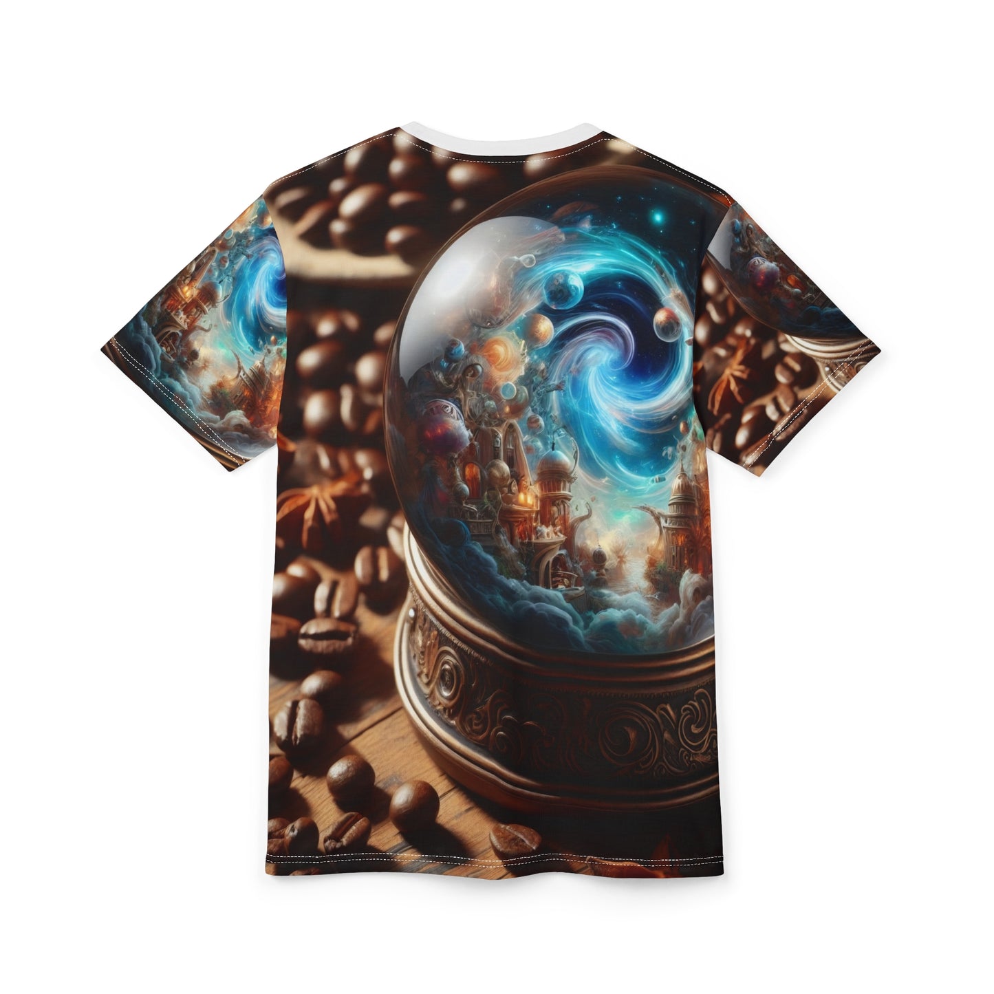 T-shirt | Stampa all-over | T-shirt unisex | Cosmologia Nordica | Globo Magico