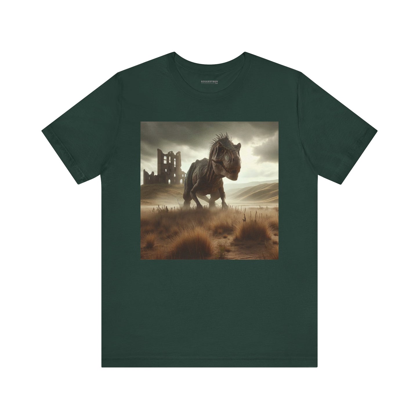 T-skjorte | Unisex | Jersey-T-skjorte | Kort erme | Forhistorisk fiksjon | T-Rex