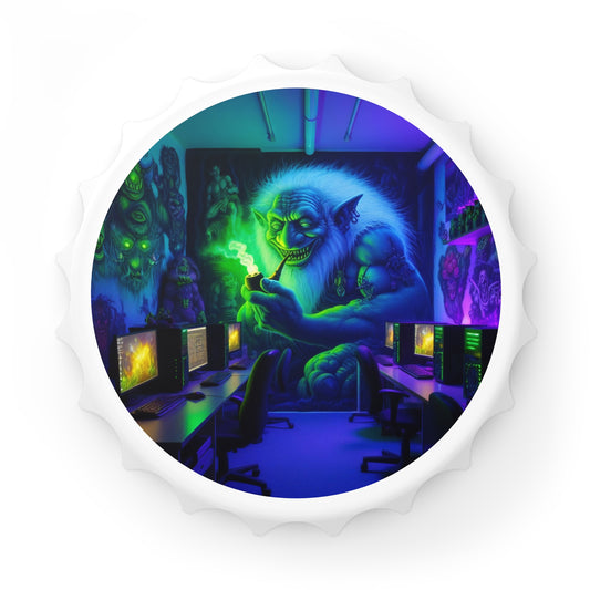 Abridor de Garrafa | Folclore Nórdico | Boggart | Mural UV