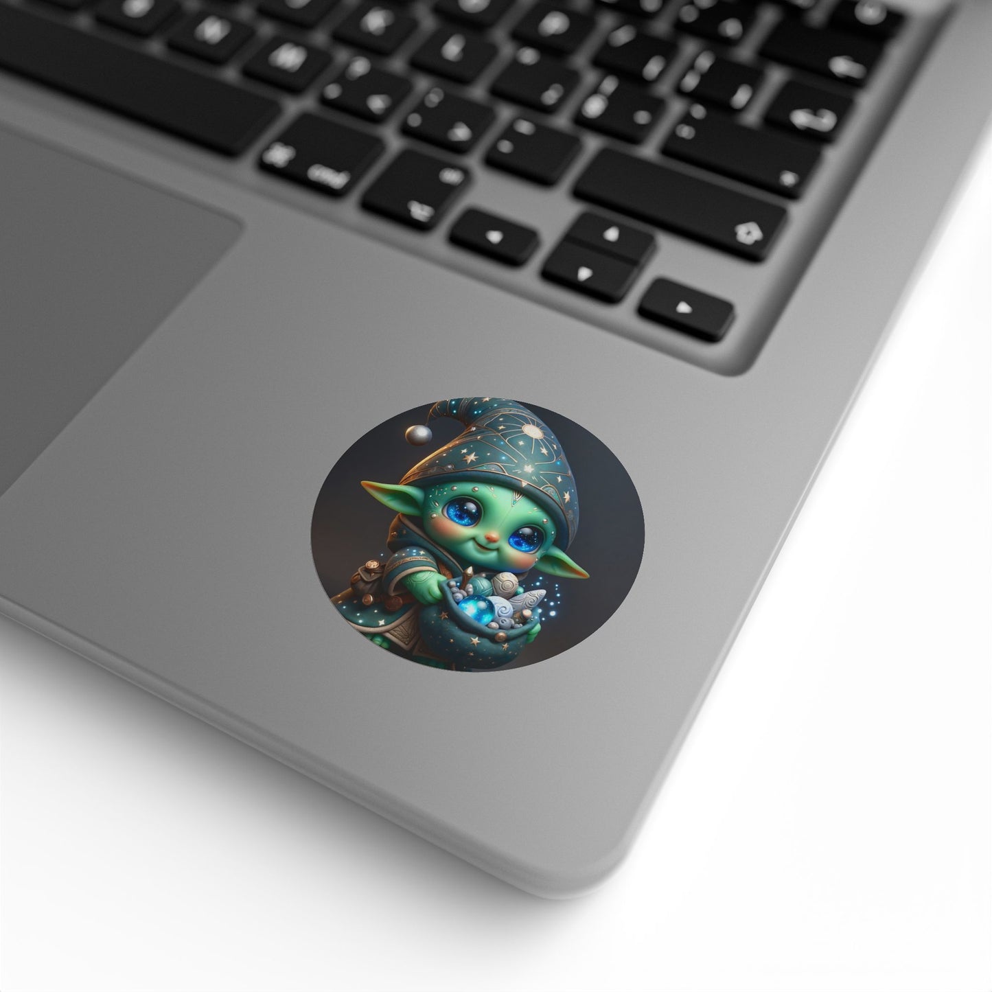 Etiket Rulosu | Yuvarlak | Kozmik Fantezi | Goblin Sihirbazı