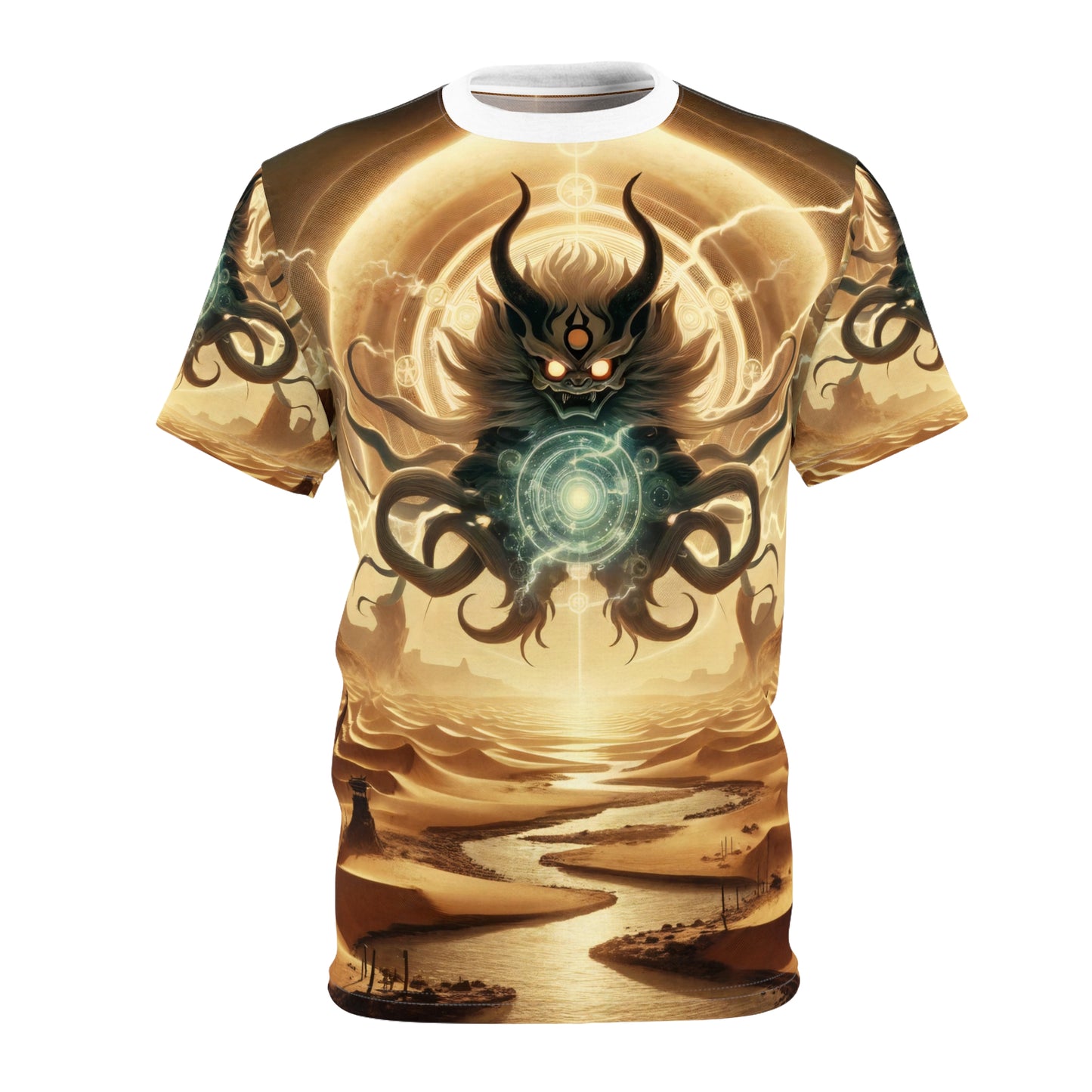 Camiseta | Estampado completo | Camiseta unisex | Horror Cósmico | Entidad Lovecraftiana | Caos