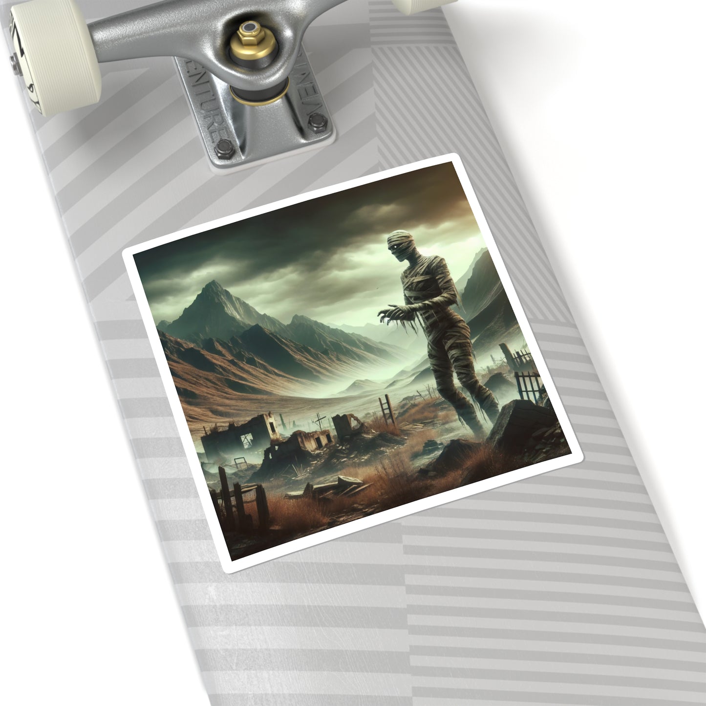 سٹیکر | مربع | مصری ہیولا | قدیمی بندوبستی | مومیائی