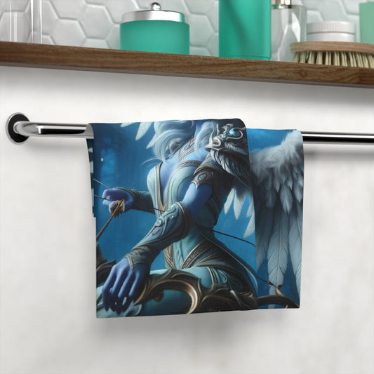 Towel | Face Towel | Celestial Fantasy | Angel Archer