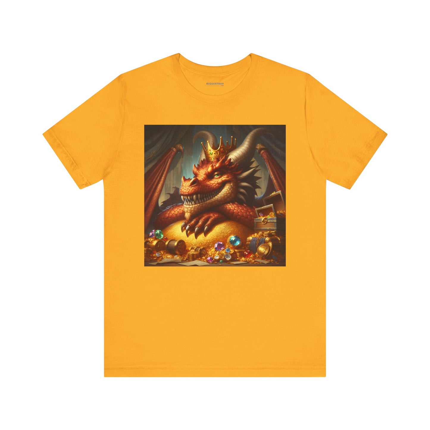 T-Shirt | Unisex | Koszulka dżersejowa | Krótki rękaw | Nordycka Mitologia | Fafnir | Smok