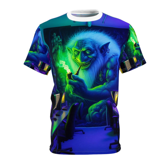 Camiseta | Estampa Total | Camiseta Unissex | Folclore Nórdico | Boggart | Mural UV