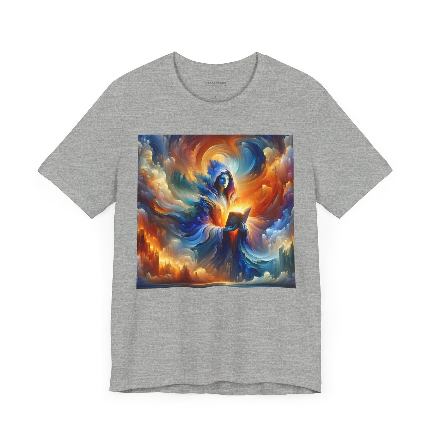 Tシャツ | ユニセックス | ジャージーTシャツ | 半袖 | 魔術幻想 | 宇宙エネルギー | 魔道士