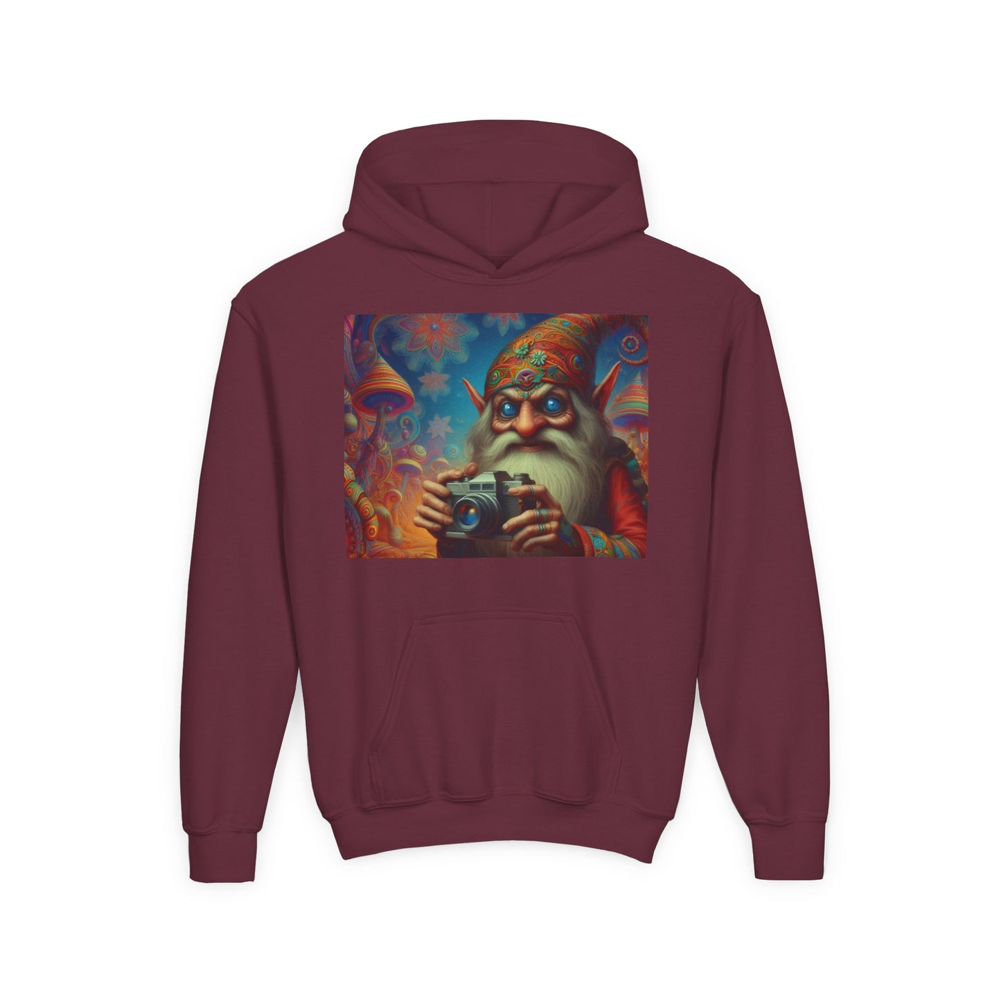 Sweatshirt | Youth | Hooded | Heavy Blend | Fantasy | Domovoi | Spirit Art