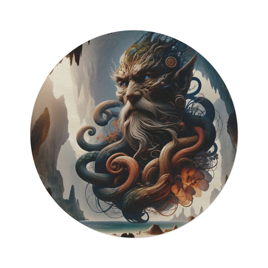 Dywany | Okrągły | Mitologia morska | Bóstwo głębin