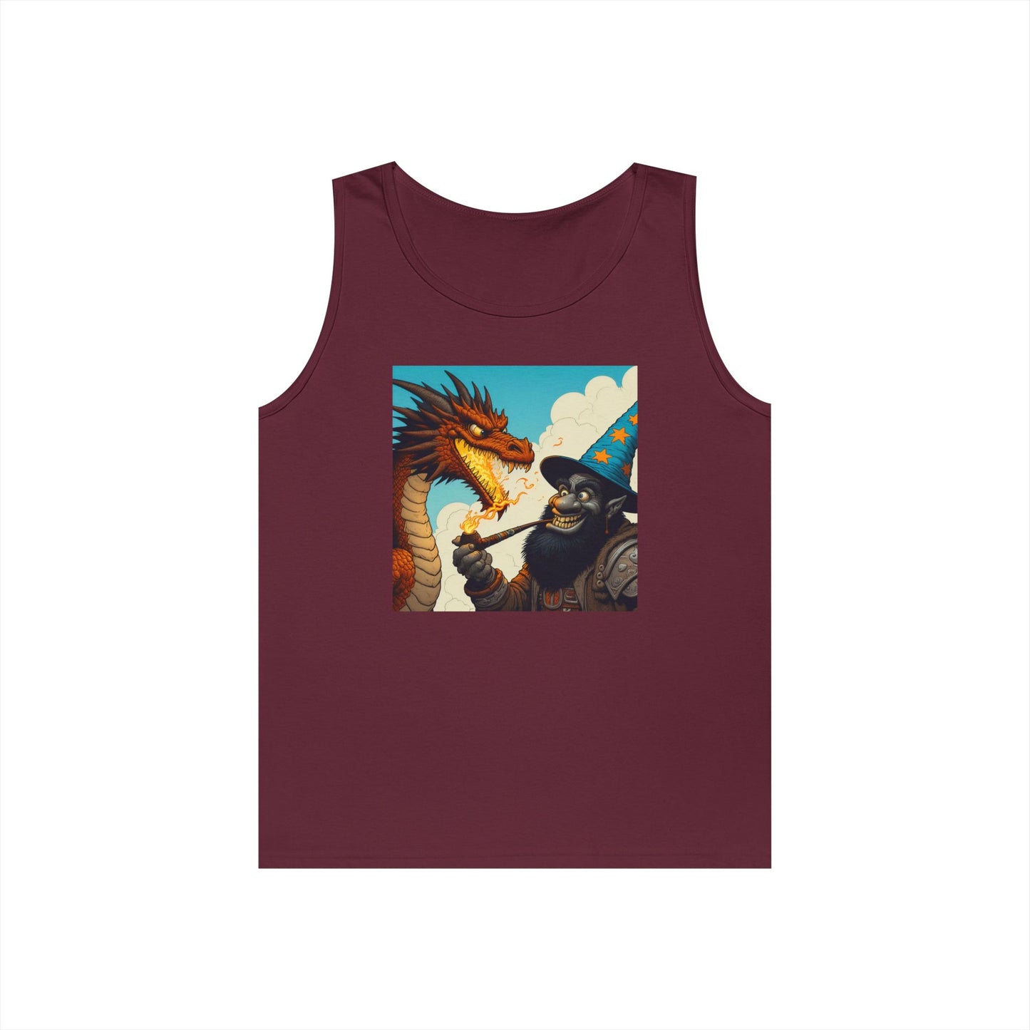 Linne | Unisex | Kraftig bomull | Drakeld fantasy | Trollformagi