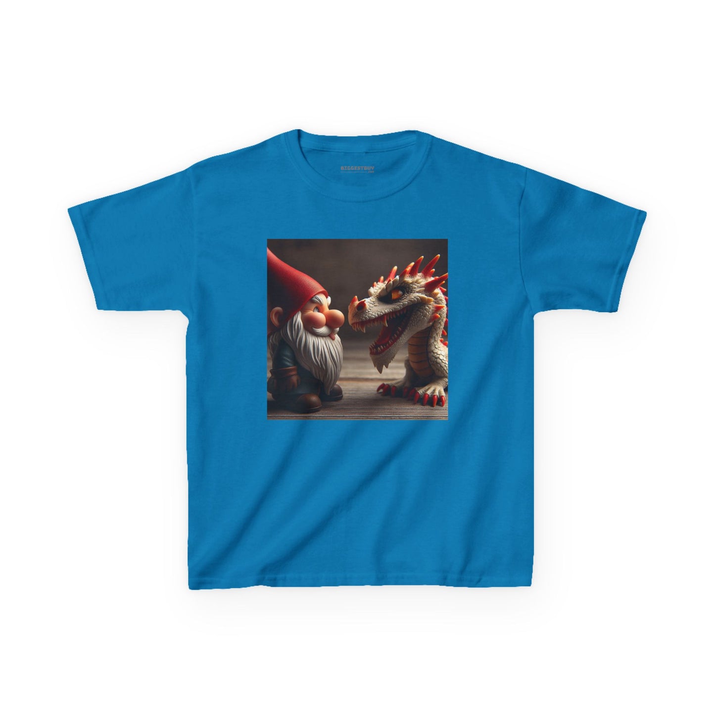 T-Shirt | Kaos Anak | Katun Tebal | Fiksi Mitos | Gnome dan Naga Timur