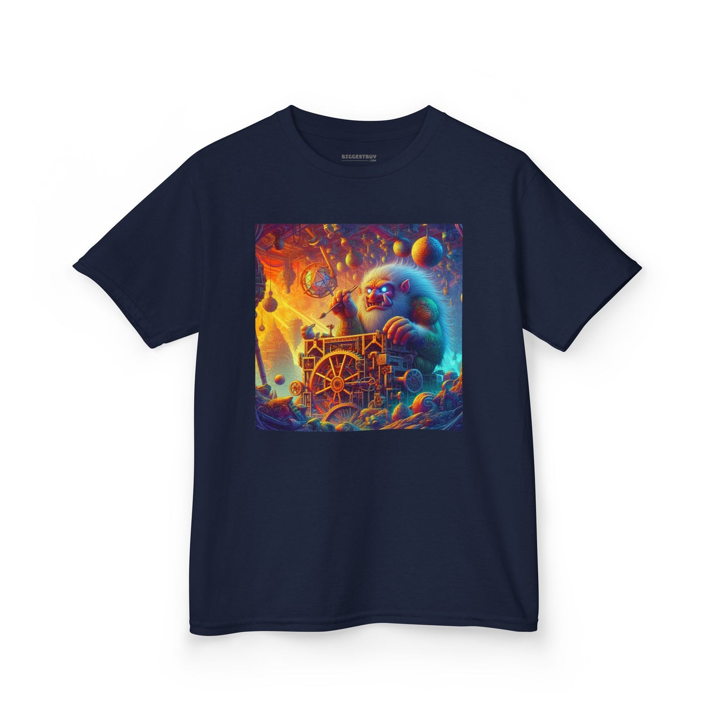 T-Shirt | Koszulka dziecięca | Ciężka bawełna | Mitologia Arktyczna | Mechanik Lodu