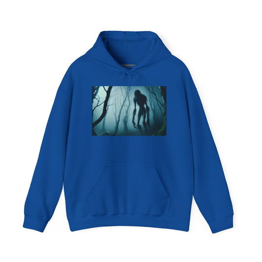 Hettegenser | Unisex | Hettegenser | Kraftig blanding | Skogskrekk | Wendigo | Skyggevesen