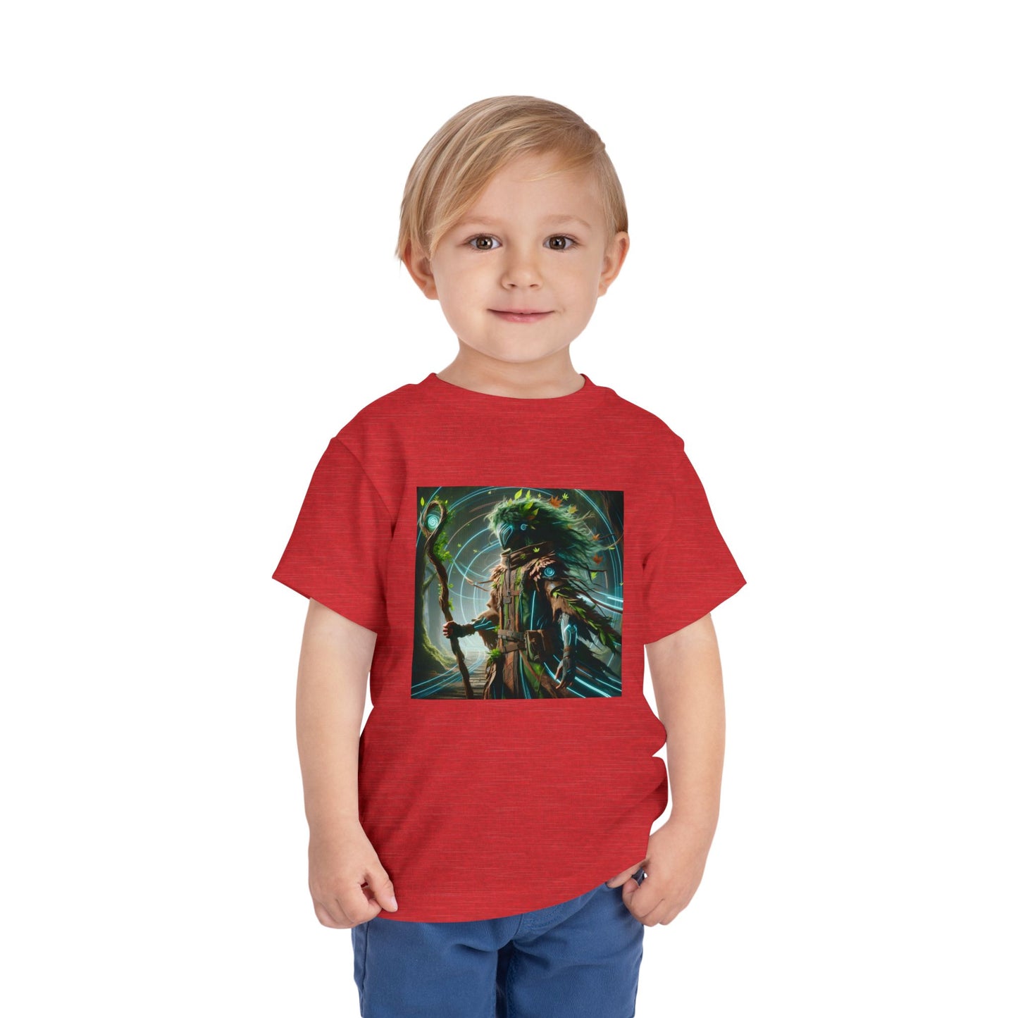 T-Shirt | Toddler Tee | Short Sleeve | Eco Fantasy | Forest Spirit Shaman