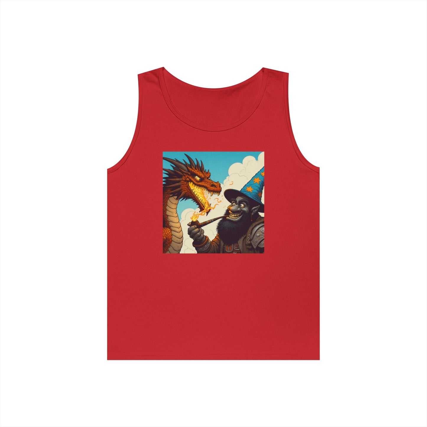 Linne | Unisex | Kraftig bomull | Drakeld fantasy | Trollformagi