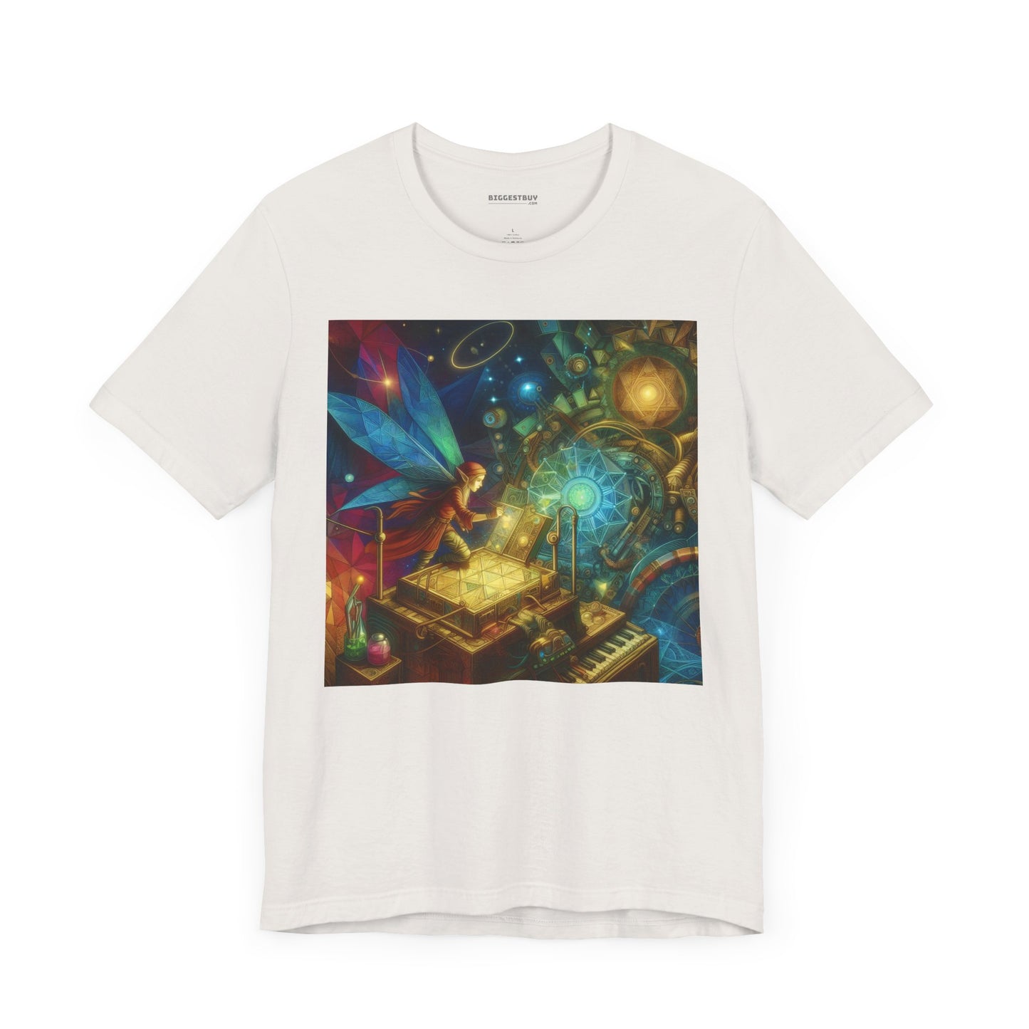 T-shirt | Unisex | Maglietta in jersey | Manica corta | Fantasia Eterea | Sylph Mistico
