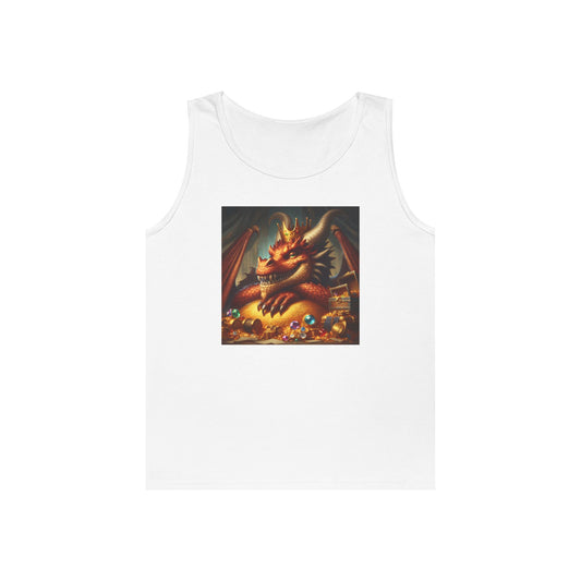 Podkoszulek | Unisex | Ciężka bawełna | Nordycka Mitologia | Fafnir | Smok