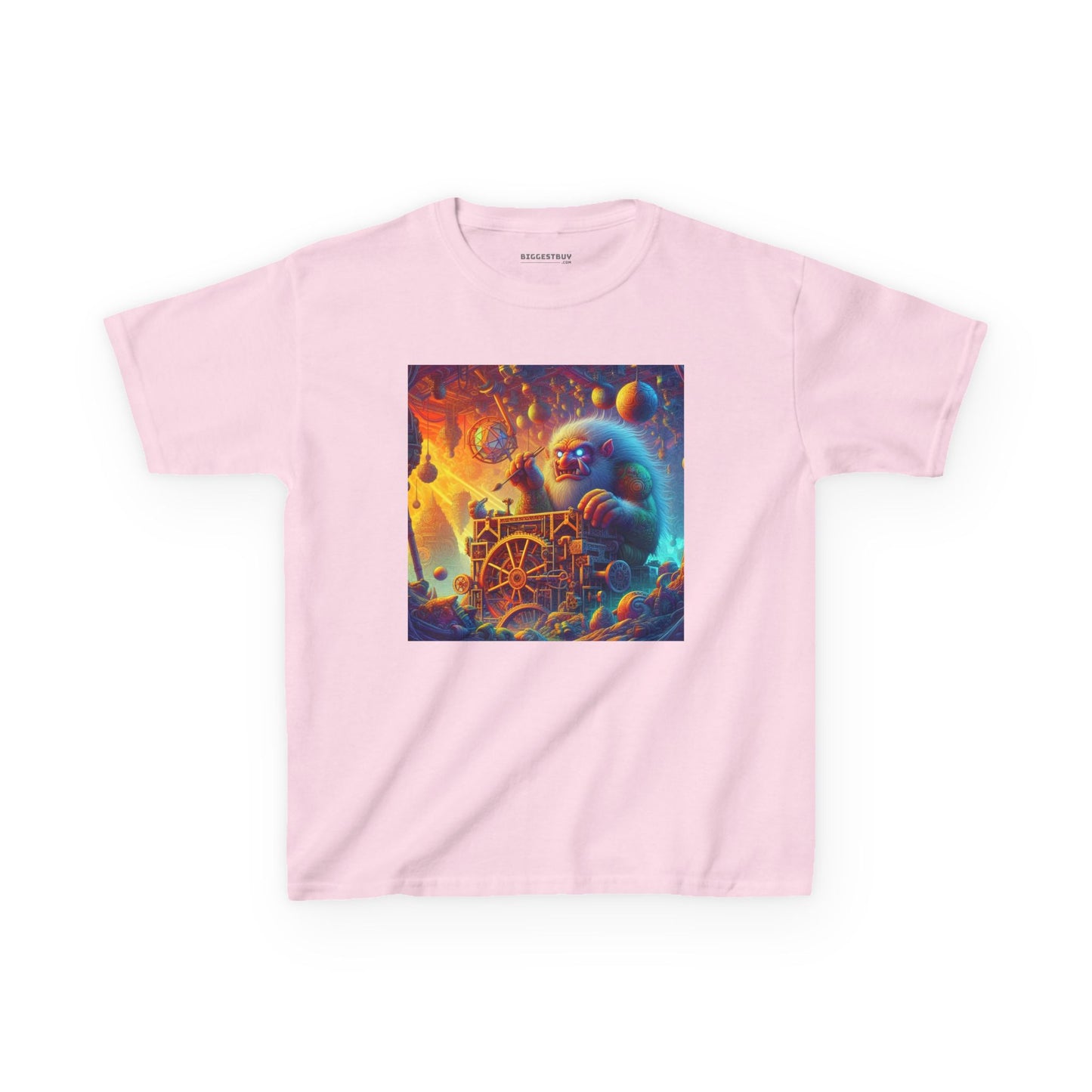 T-Shirt | Koszulka dziecięca | Ciężka bawełna | Mitologia Arktyczna | Mechanik Lodu