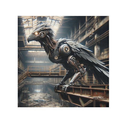 Ręcznik | Ręcznik do twarzy | Steampunk | Mechaniczny Kruk