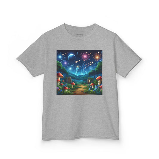 Tシャツ | キッズTシャツ | ヘビーコットン | ファンタジー世界観 | 魔法のキノコの家