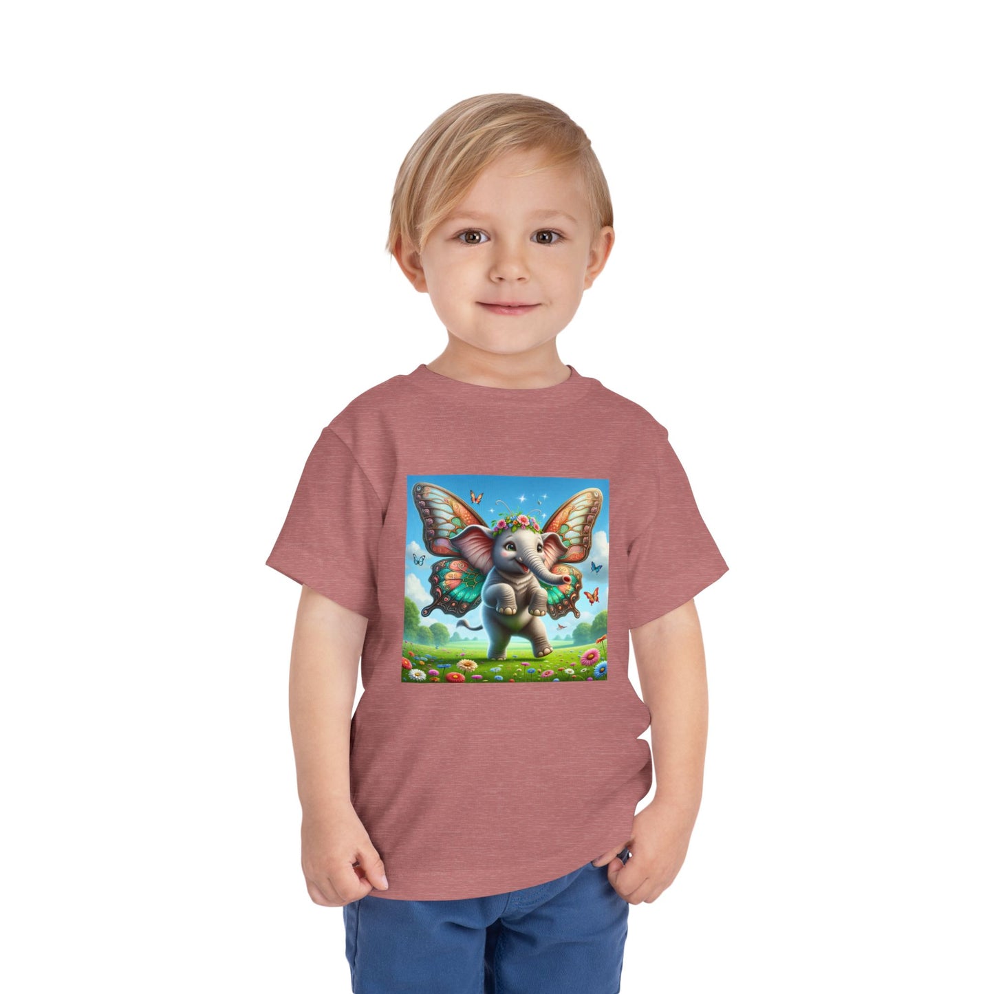 T-Shirt | Koszulka dla malucha | Krótki rękaw | Baśniowa fauna | Airavata | Słonik