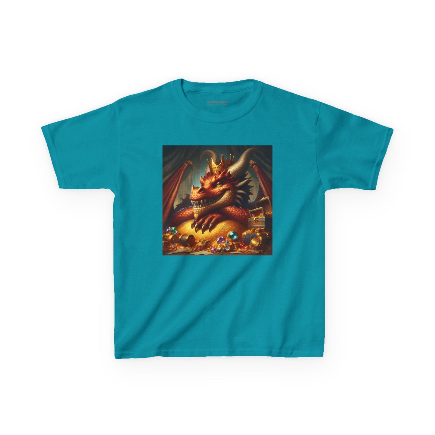T-Shirt | Koszulka dziecięca | Ciężka bawełna | Nordycka Mitologia | Fafnir | Smok