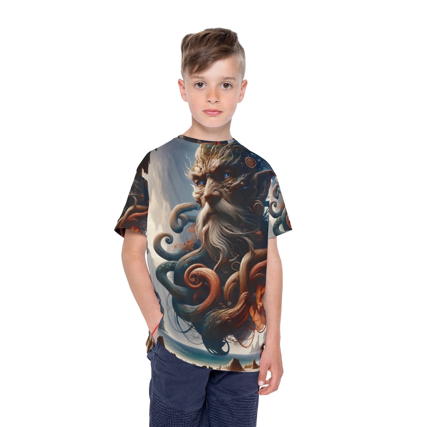 Sporttrikot | Kinder | Mythische Meeresgottheit | Tiefseemythos