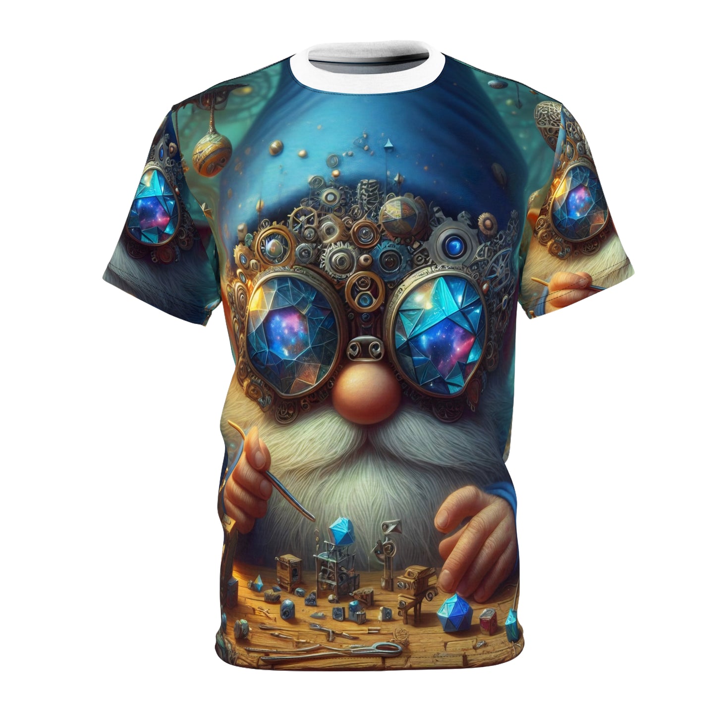 Camiseta | Estampado completo | Camiseta unisex | Fantasía Nórdica | Tomte Alquimista