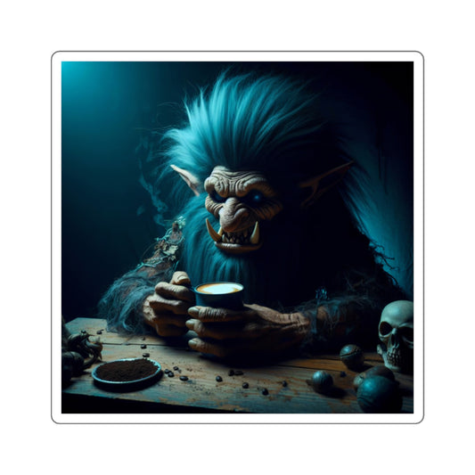 Adesivo | Quadrado | Mitologia Nórdica | Jötunn | Troll
