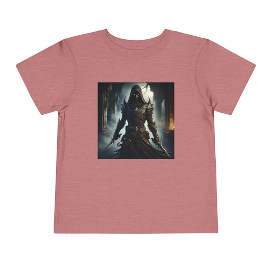 تي شيرت | تي شيرت للأطفال الصغار | كم قصير | فانتازيا مظلمة | قاتل مأجور | شبح