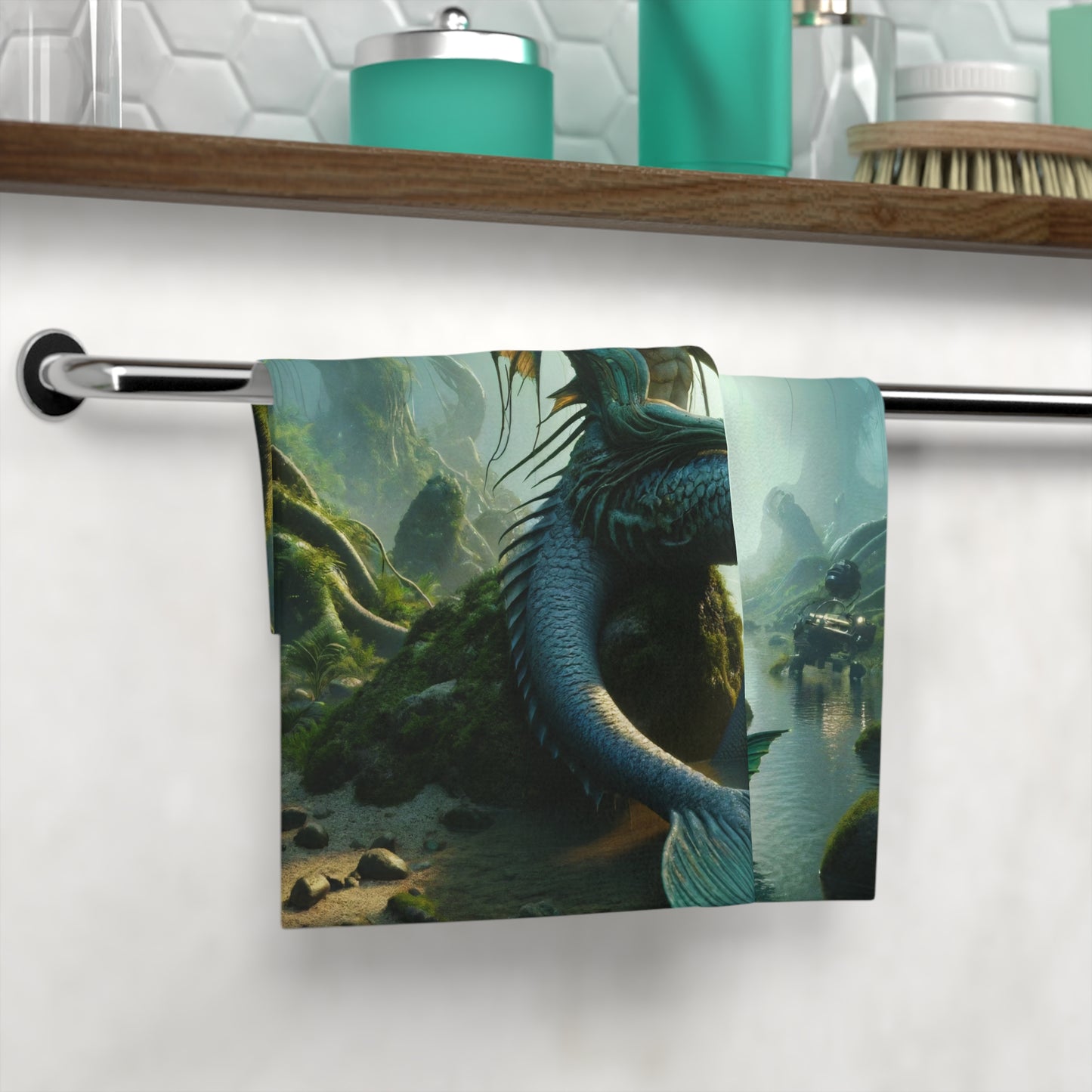 تولیہ | چہرے کا تولیہ | آبی خیالی | ووڈیانوی | پانی کا روح