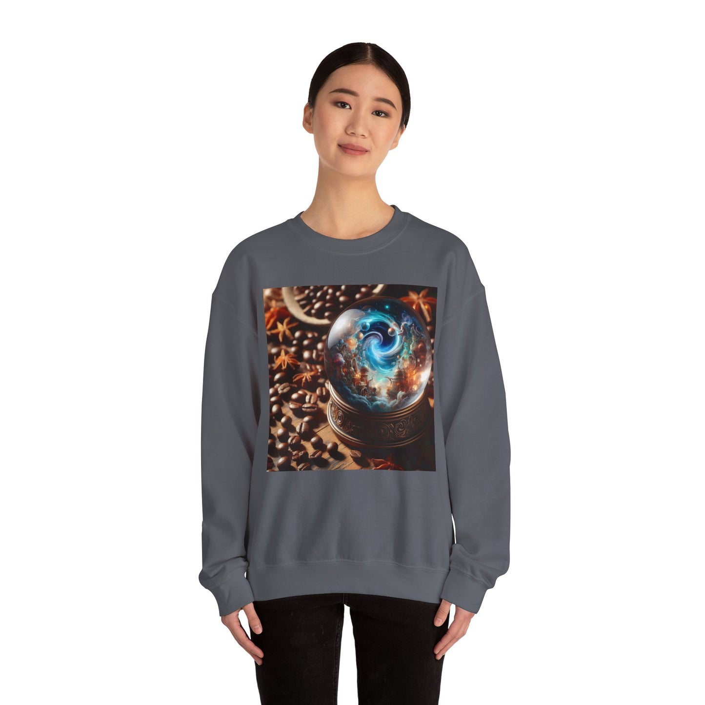 Felpa | Unisex | Girocollo | Misto pesante | Cosmologia Nordica | Globo Magico