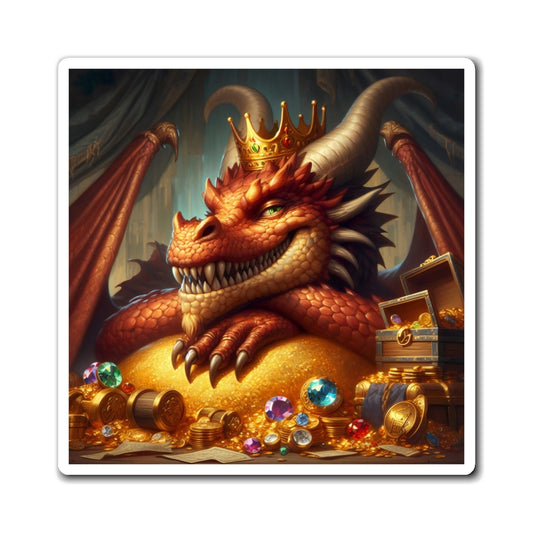 Aimant | Vinyle | Mythologie nordique | Fafnir | Dragon