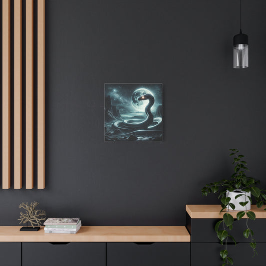 Canvas | Mat | Noorse Mythologie | Jörmungandr | Zeeslang