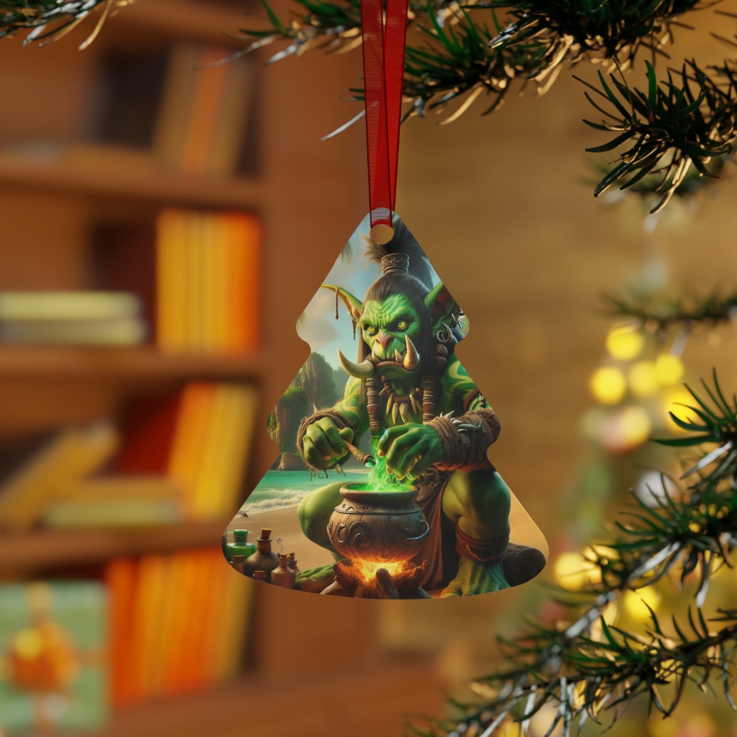 Ornament | Metaal | Ork Sjamanisme | Tropische Magie