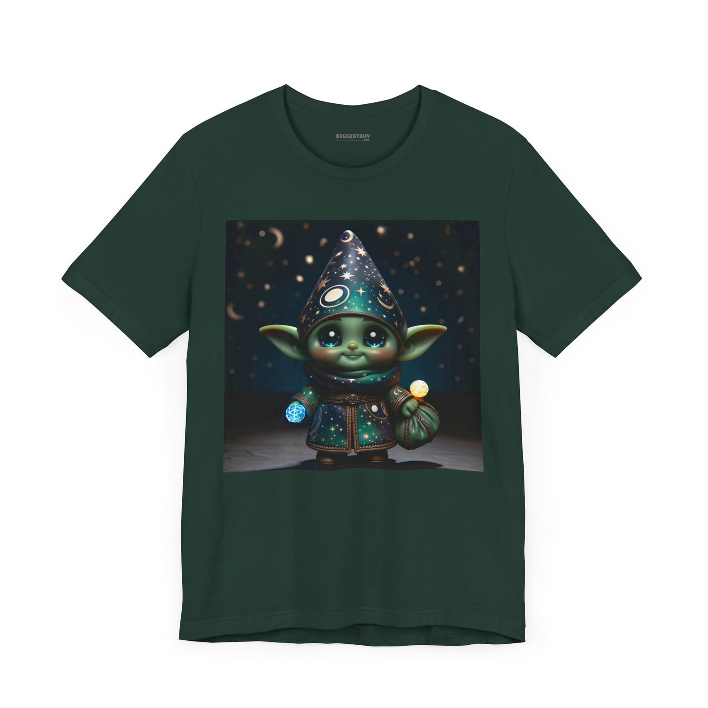 Tシャツ | ユニセックス | ジャージーTシャツ | 半袖 | ファンタジーエルフ | 宇宙魔法 | フィギュア