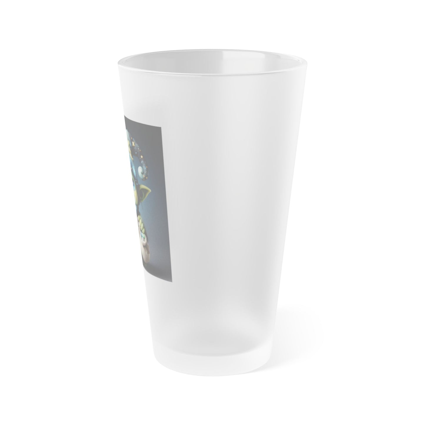 Glass | Halvliterglass | Frostet | Fantasi | Skogsalv | Trollmann