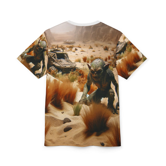 Camiseta | Estampa Total | Camiseta Unissex | Ficção Pós-Apocalíptica | Duende