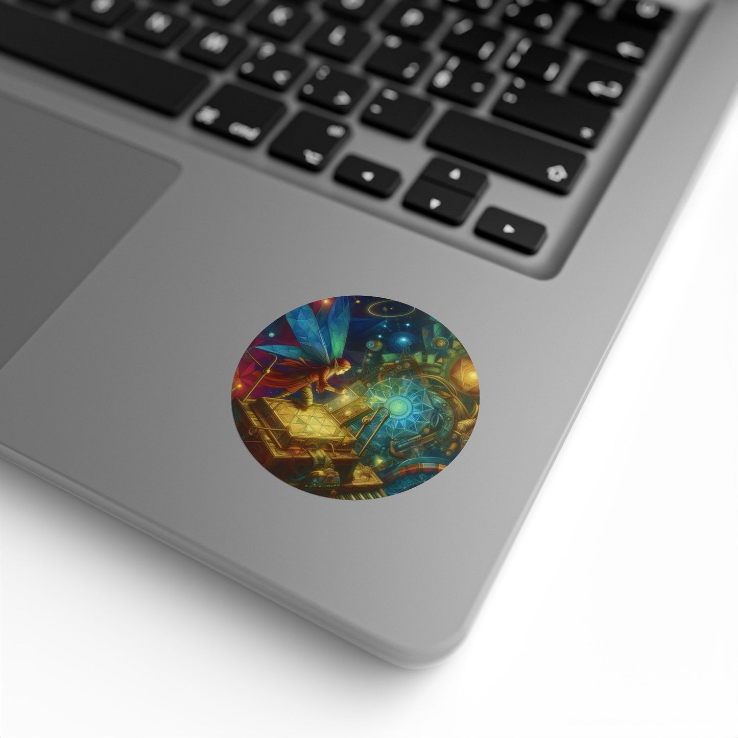 سٹیکر لیبل رول | گول | روحانی مجسم | فیری پزل باکس