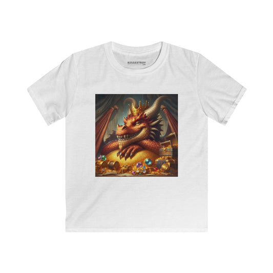 T-shirt | T-shirt enfant | Softstyle | Mythologie nordique | Fafnir | Dragon