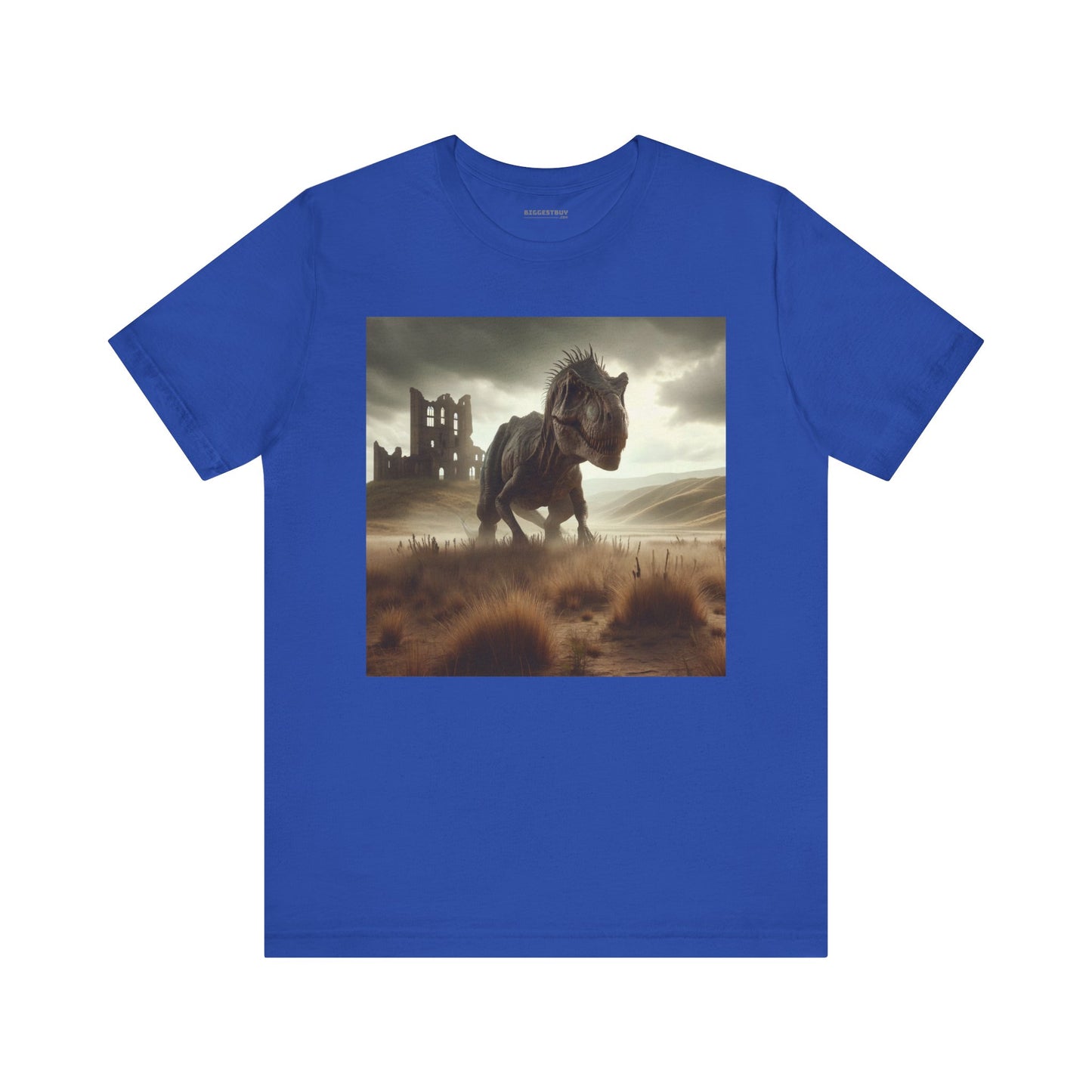 T-shirt | Unisex | Maglietta in jersey | Manica corta | Paleofinzione | Dinosauri Preistorici | T-Rex