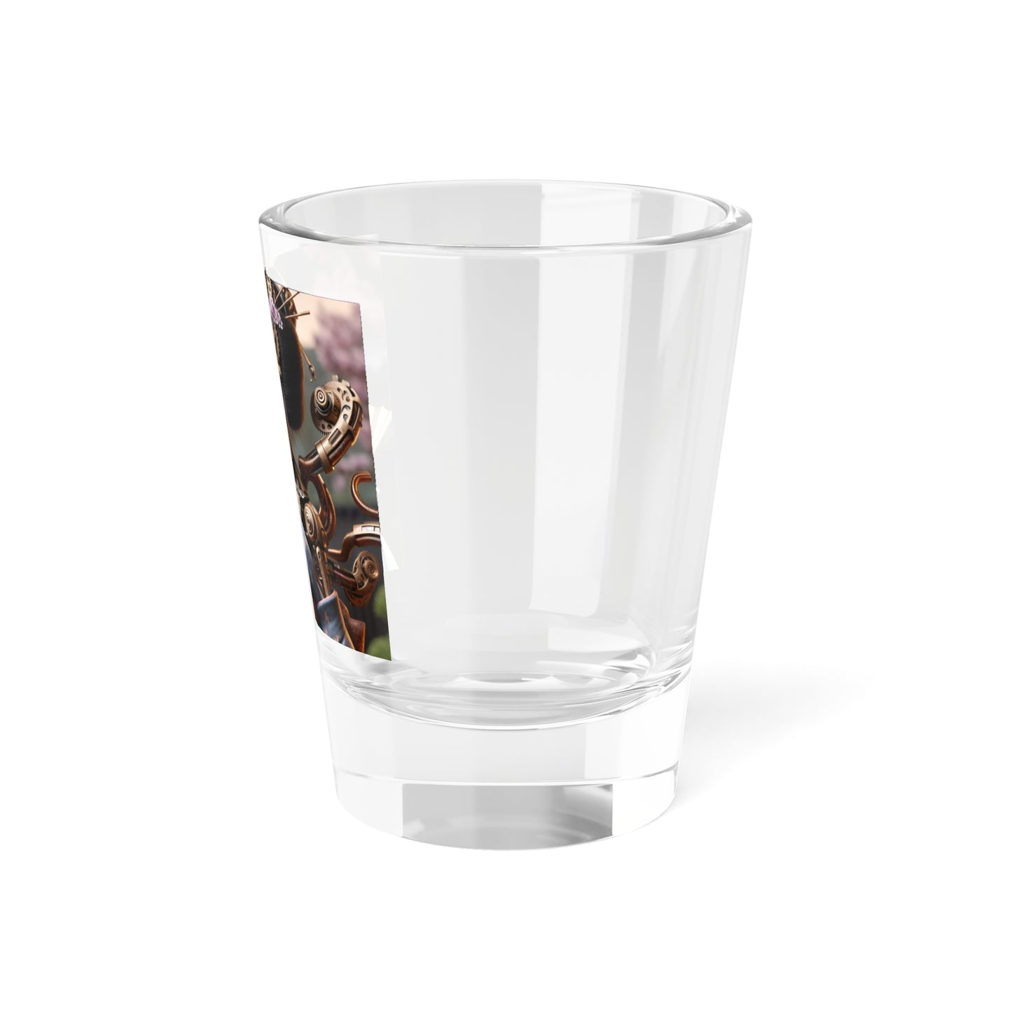 Shotglass | Steampunk | Cyberpunk | Geisha