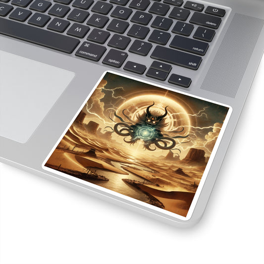 Sticker | Vierkant | Kosmische Horror | Lovecraftiaans | Entiteit