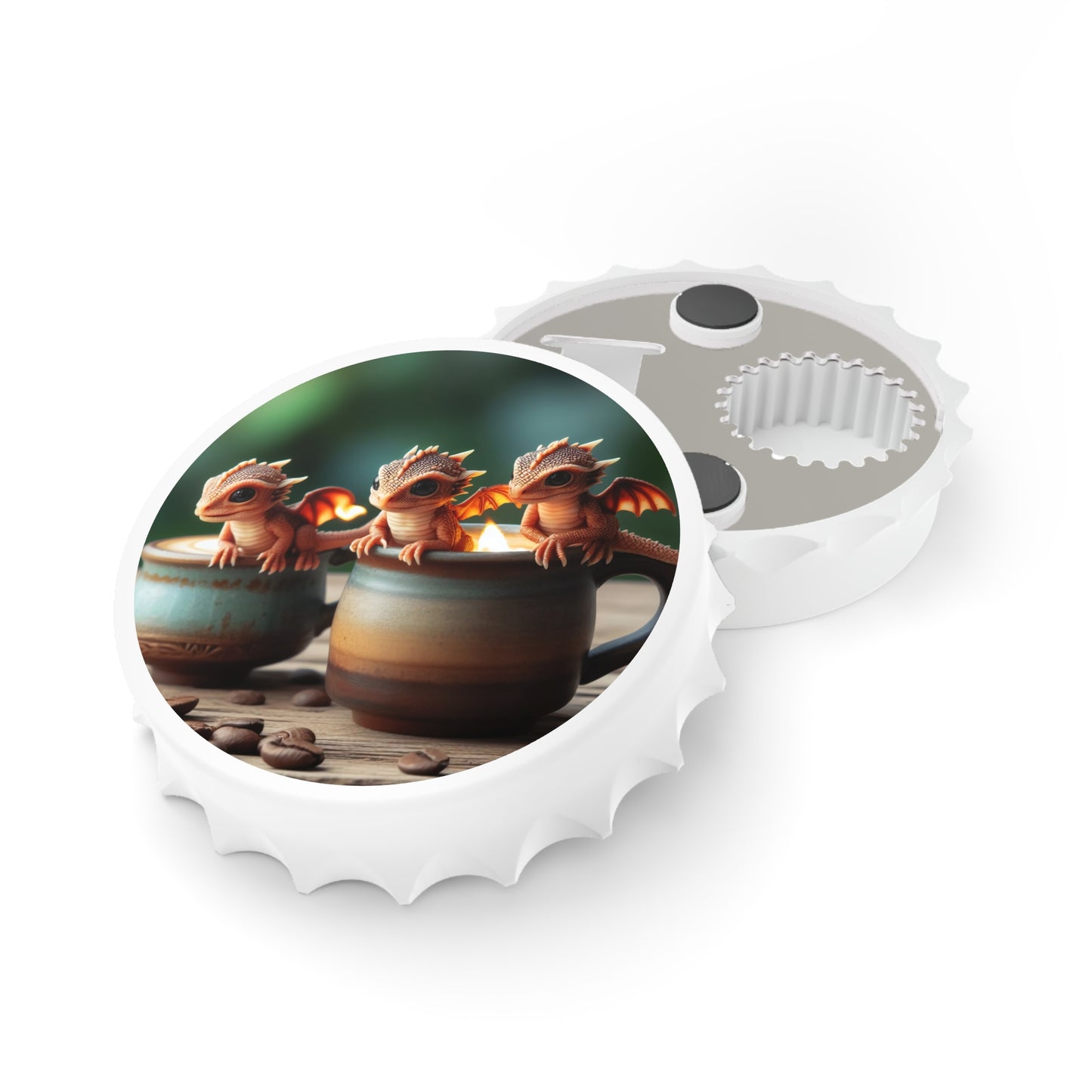 Otwieracz do butelek | Urocza Sztuka Fantasy | Mały Smok