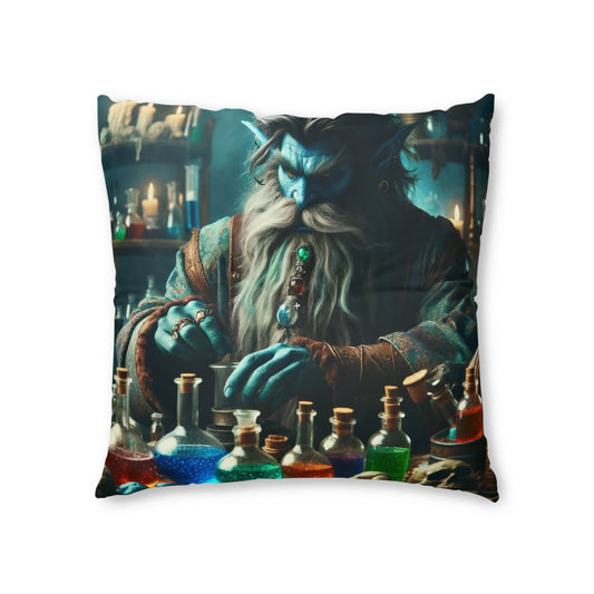 تکیہ | فرش کا تکیہ | ٹفٹڈ | مربع | جادوئی کیمیا گری | جن کیمیا گر