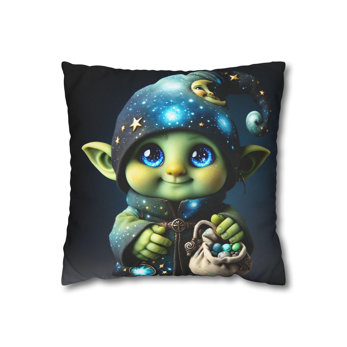 Örngott | Fyrkantigt | Polyester canvas | Fantasy | Celestial Magi | Brownie