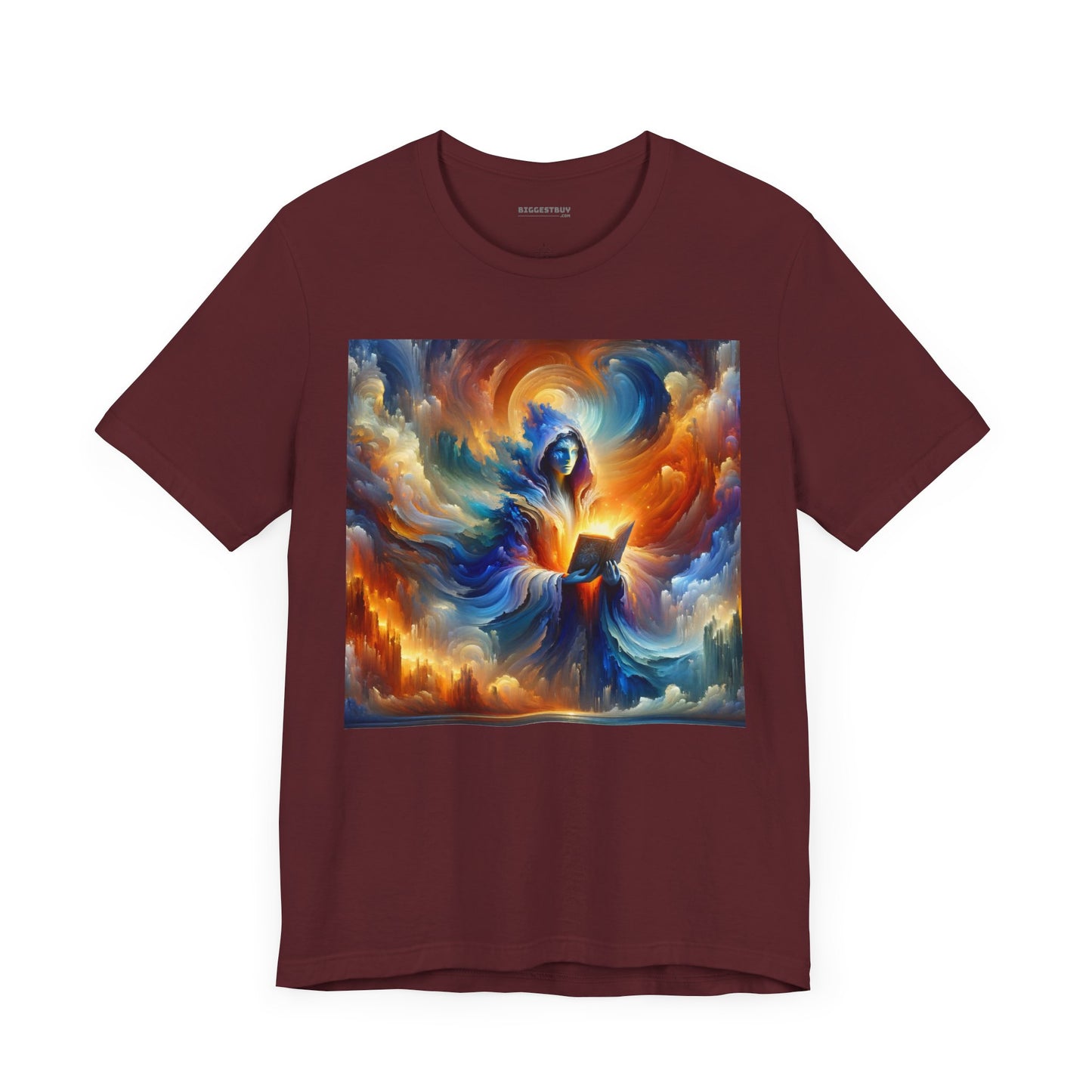 Tシャツ | ユニセックス | ジャージーTシャツ | 半袖 | 魔術幻想 | 宇宙エネルギー | 魔道士