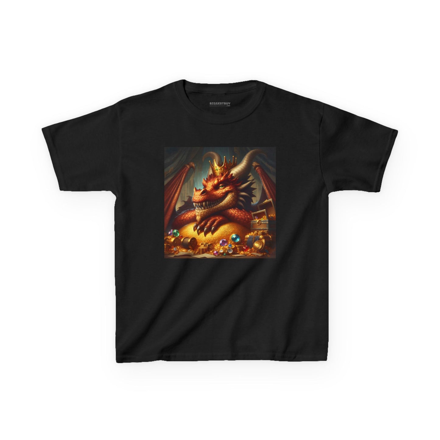 T-Shirt | Koszulka dziecięca | Ciężka bawełna | Nordycka Mitologia | Fafnir | Smok