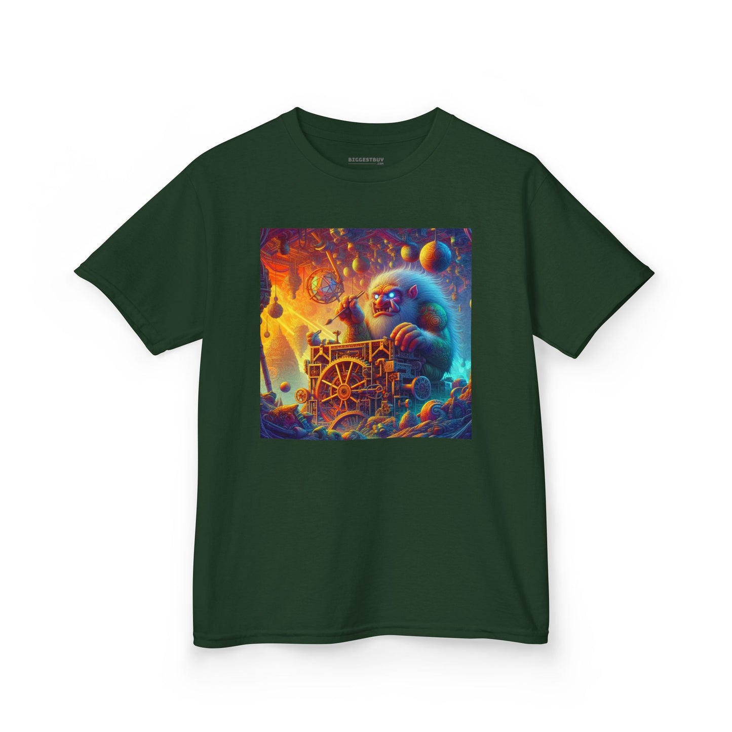 T-Shirt | Koszulka dziecięca | Ciężka bawełna | Mitologia Arktyczna | Mechanik Lodu