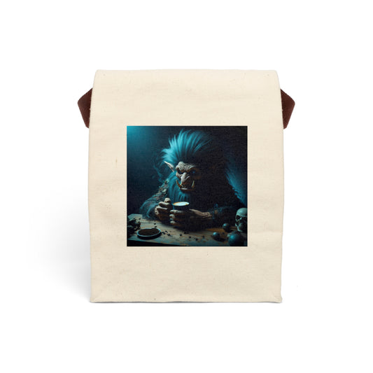 Сумка для обеда | Холст | С ремешком | Скандинавский фольклор | Йотунн