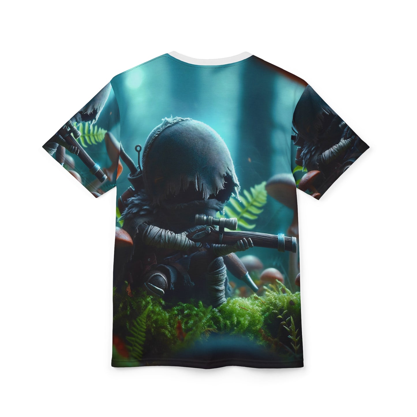 T-Shirt | All Over Print | Unisex Tee | Mycological Sci-Fi | Tiny Hunter